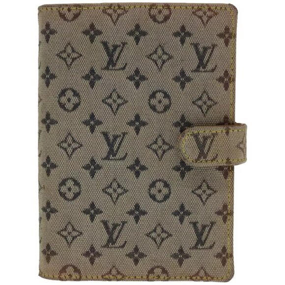 LOUIS VUITTON Monogram Mini Agenda PM Day Planner Cover Blue - Picture 2 of 13